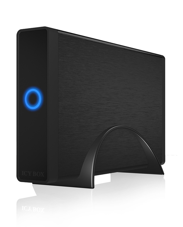 ICY BOX IB-377U3 Boîtier HDD Noir 3.5"