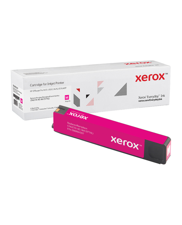 Everyday Toner Magenta  de Xerox compatible avec HP 971XL (CN627AE CN627A CN627AM), Grande capacité