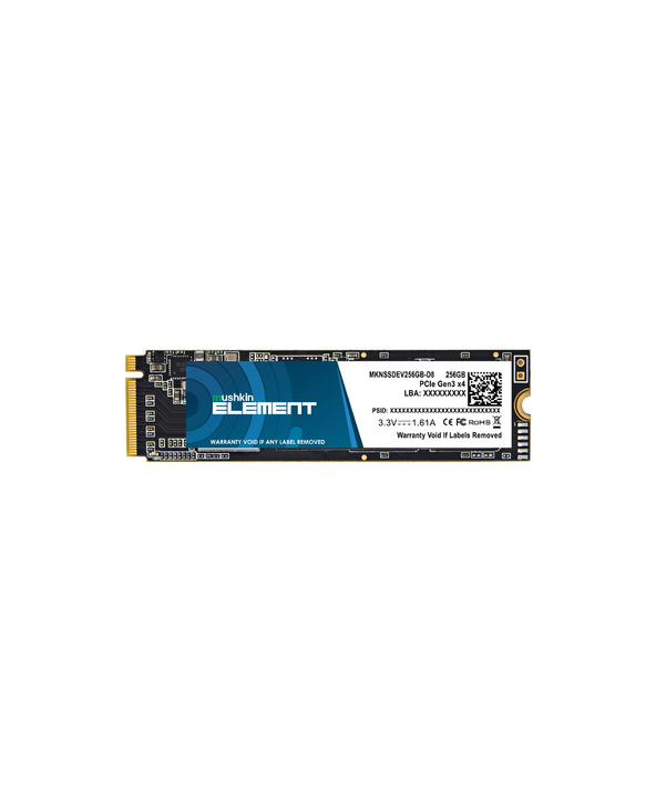 Mushkin Element M.2 256 Go PCI Express 3.0 NVMe 3D NAND