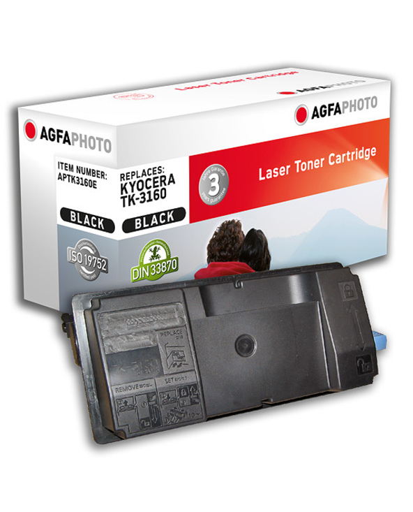 AgfaPhoto APTK3160E Cartouche de toner 1 pièce(s) Compatible Noir