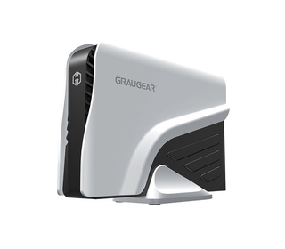GRAUGEAR G-3501-A-10G Boîtier de disques de stockage Boîtier HDD Noir, Argent 3.5"