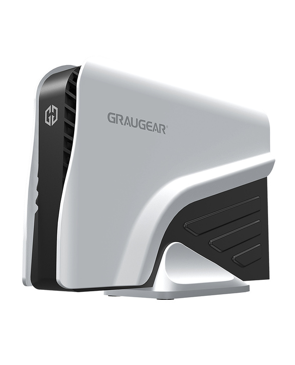 GRAUGEAR G-3501-A-10G Boîtier de disques de stockage Boîtier HDD Noir, Argent 3.5"