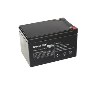 Green Cell AGM Battery 12V 12Ah - Batterie - 12.000 mAh Sealed Lead Acid (VRLA)