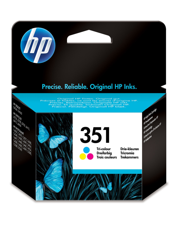 HP 351 cartouche d'encre trois couleurs authentique