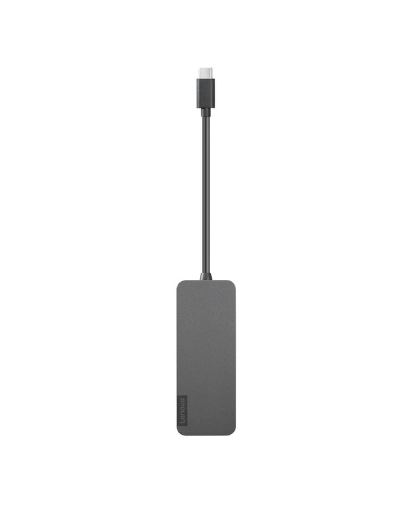 Lenovo 4X90X21427 station d'accueil USB 3.2 Gen 2 (3.1 Gen 2) Type-C Gris