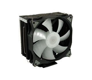 LC-Power LC-CC-120-ARGB-PRO système de refroidissement d’ordinateur Processeur Refroidisseur 12 cm Noir