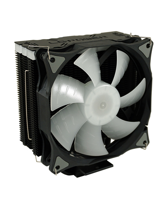 LC-Power LC-CC-120-ARGB-PRO système de refroidissement d’ordinateur Processeur Refroidisseur 12 cm Noir