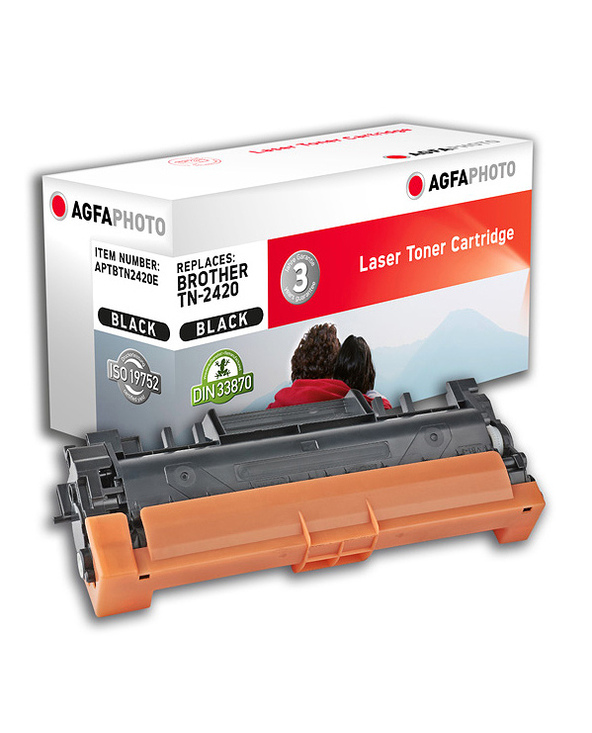 AgfaPhoto APTBTN2420E Cartouche de toner 1 pièce(s) Compatible Noir