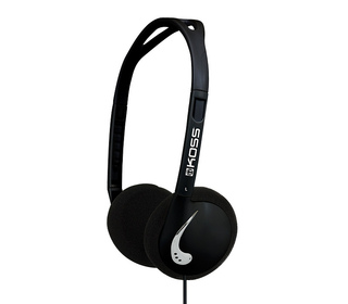 Koss KPH25 Écouteurs Avec fil Arceau Musique Noir