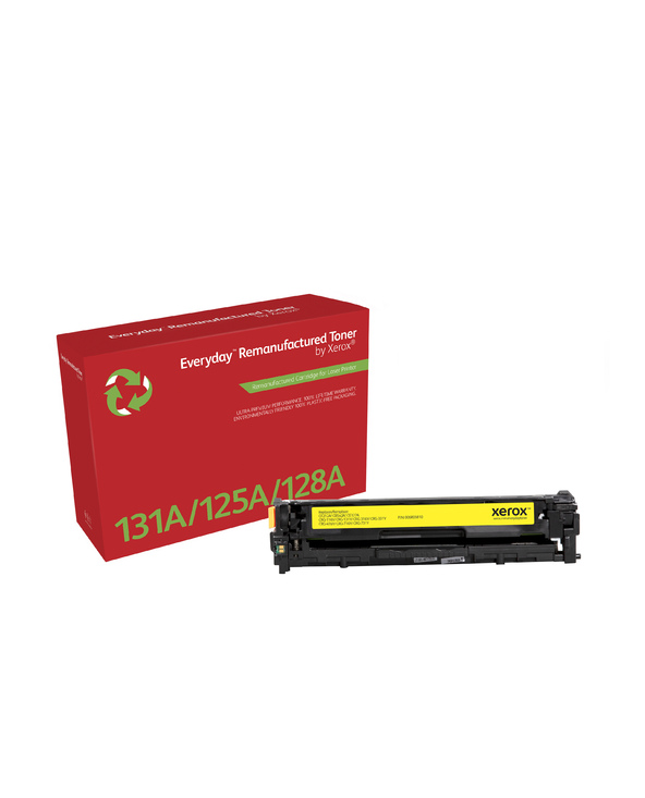 Remanufacturé Everyday Toner remanufacturé Jaune Everyday de Xerox compatible avec HP 131A (CF212A), Capacité standard