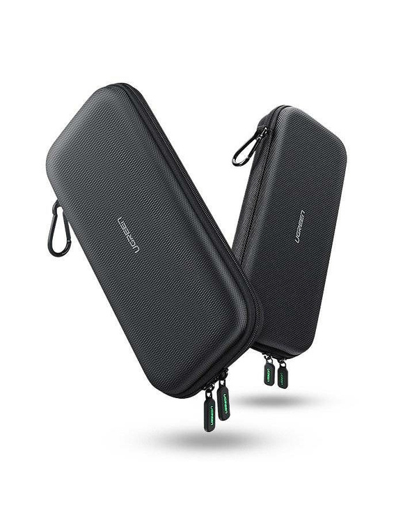 Ugreen 50974 Housse de protection pour console de jeux portable Nintendo EVA (Acétate de vinyle d'éthylène), Oxford, Velours Gri Ugreen 50974 Housse de protection pour console de jeux portable Nintendo EVA (Acétate de vinyle d'éthylène), Oxford, Velours Gri