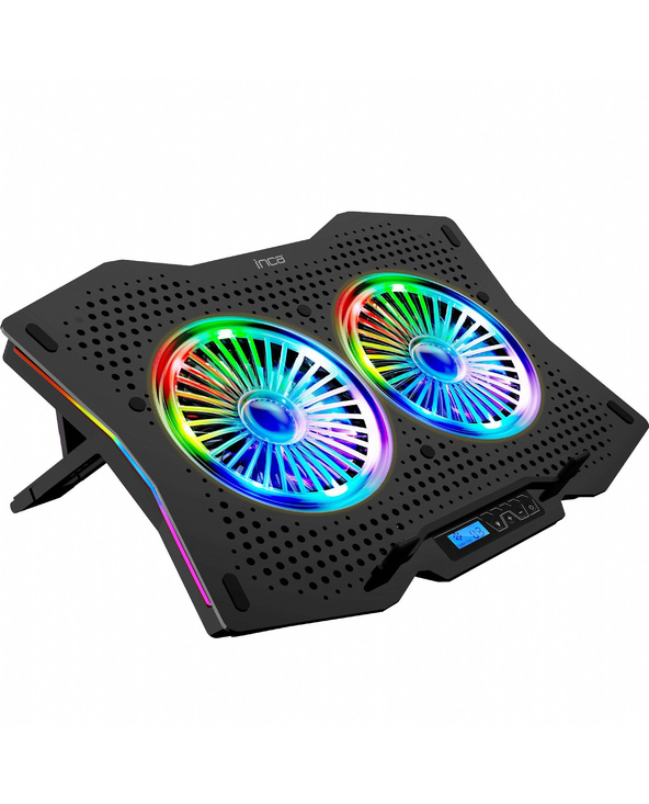 Inca INC-606TGS système de refroidissement pour ordinateurs portables 45,7 cm (18") 1200 tr/min Noir