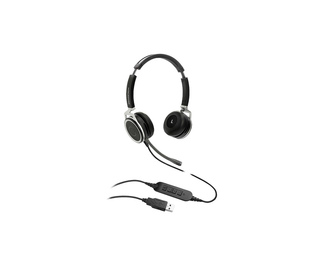 Grandstream Networks GUV3005 écouteur/casque Avec fil Arceau USB Type-A Noir