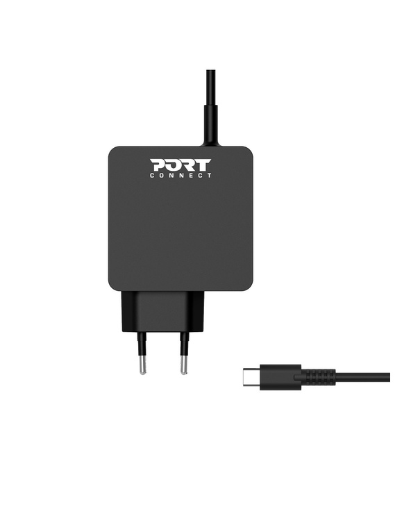 Port Designs 900096B-EU chargeur d'appareils mobiles Smartphone, Tablette Blanc Secteur Charge rapide Intérieure