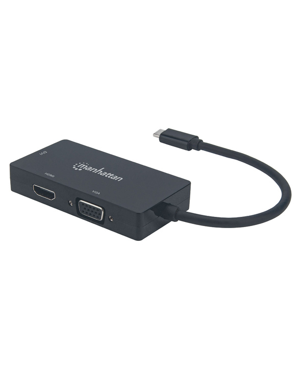Manhattan 152983 adaptateur graphique USB 3840 x 2160 pixels Noir