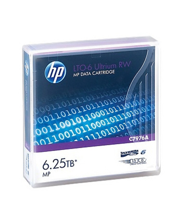 HPE LTO-6 Ultrium RW Bande de données vierge 6,25 To 1,27 cm