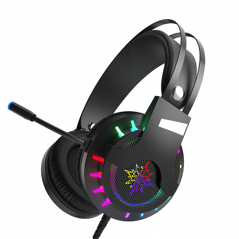 Inca IGK-TX12 écouteur/casque Avec fil Arceau Jouer USB Type-A Noir