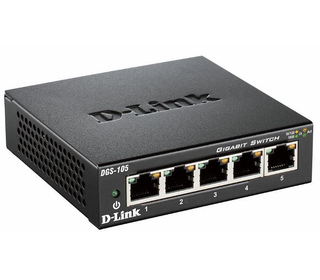 D-Link DGS-105 Non-géré Noir