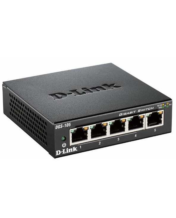 D-Link DGS-105 Non-géré Noir