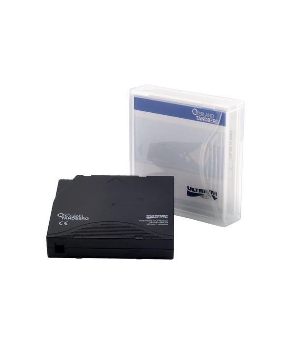 Overland-Tandberg cassette de nettoyage LTO, sans étiquette avec boîtier (1pc, commande par multiple de 5) Overland-Tandberg cassette de nettoyage LTO, sans étiquette avec boîtier (1pc, commande par multiple de 5)