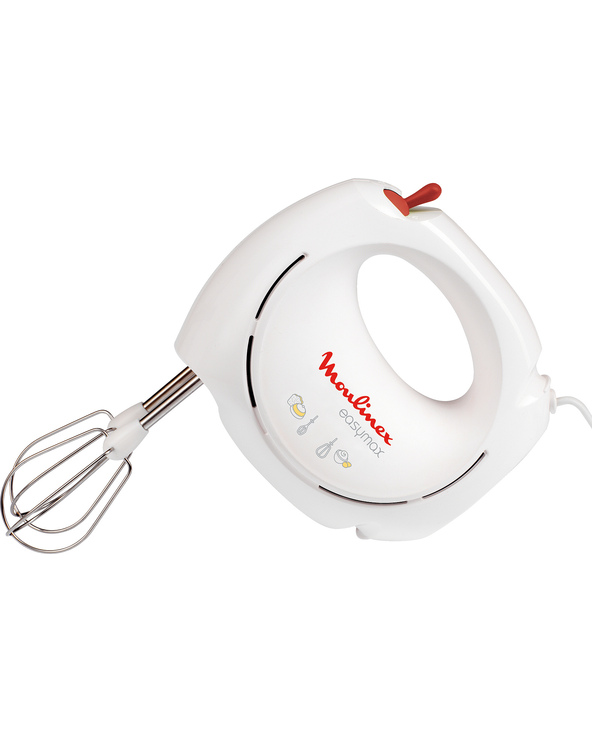 Moulinex ABM11A Batteur à main 200 W Blanc, Rouge