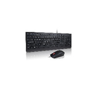 Lenovo 4X30L79921 clavier Souris incluse Universel USB QWERTY Anglais britannique Noir