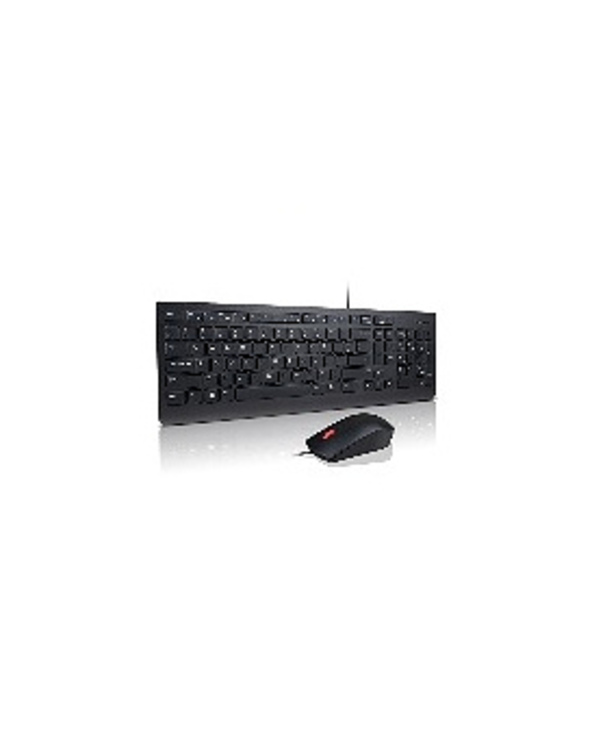 Lenovo 4X30L79921 clavier Souris incluse Universel USB QWERTY Anglais britannique Noir
