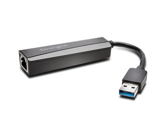 Kensington Adaptateur Ethernet USB-A UA0000E — Noir