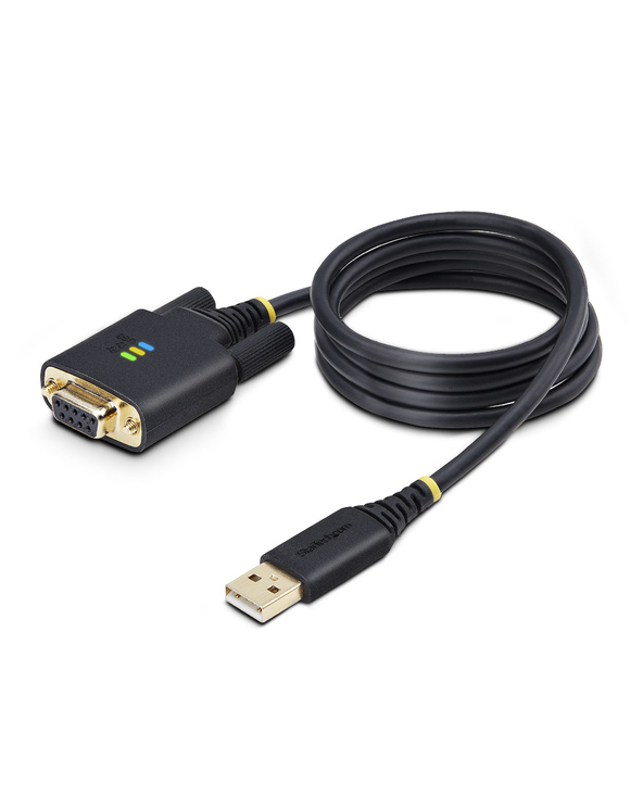 StarTech.com 1P3FFCNB-USB-SERIAL câble Série Noir 1 m USB Type-A DB-9