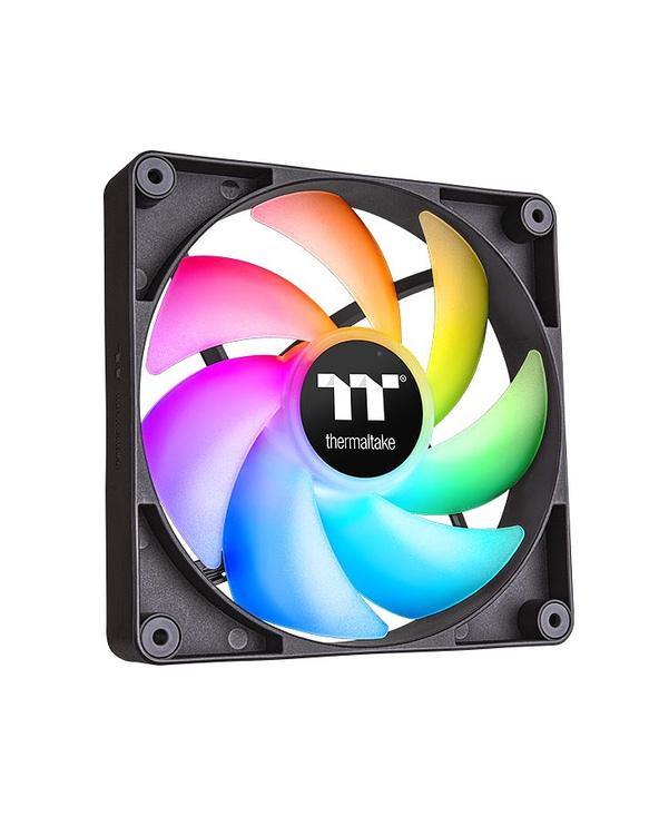 Thermaltake CT120 ARGB Sync PC Boitier PC Ventilateur Noir, Blanc 2 pièce(s)