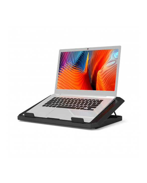 Port Designs 901099 système de refroidissement pour ordinateurs portables 43,2 cm (17") 800 tr/min Noir