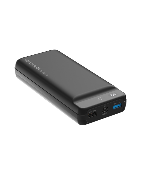 RealPower PB-30k PD 30000 mAh Noir