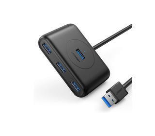 Ugreen 20290 hub & concentrateur USB 3.2 Gen 1 (3.1 Gen 1) Type-A 5000 Mbit/s Noir
