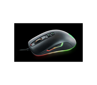 QPAD DX-80 souris Jouer Ambidextre USB Type-A Opto-mécanique 8000 DPI