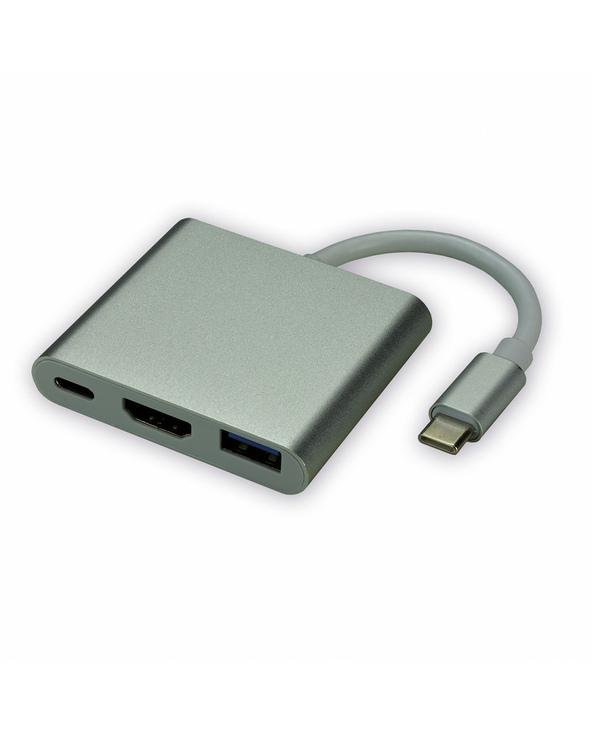 MCL MD1B99CUZZZ3CHUPD station d'accueil Avec fil USB 3.2 Gen 1 (3.1 Gen 1) Type-C Aluminium