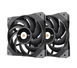 Thermaltake TOUGHFAN 12 Boitier PC Ventilateur 12 cm Noir 2 pièce(s)