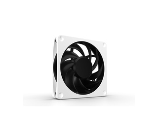 Alphacool Apex Stealth Metall Boitier PC Ventilateur 12 cm Blanc 1 pièce(s)