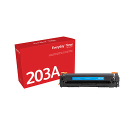 Everyday Toner Cyan  de Xerox compatible avec HP 202A (CF541A/CRG-054C), Capacité standard