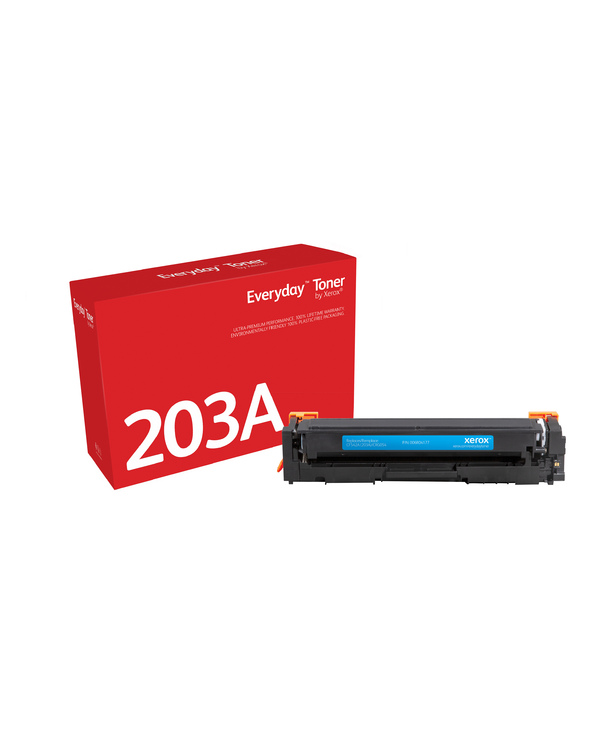 Everyday Toner Cyan  de Xerox compatible avec HP 202A (CF541A/CRG-054C), Capacité standard