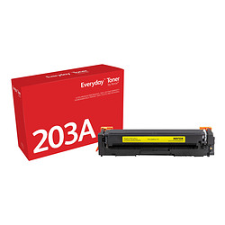 Everyday Toner Jaune  de Xerox compatible avec HP 202A (CF542A/CRG-054Y), Capacité standard