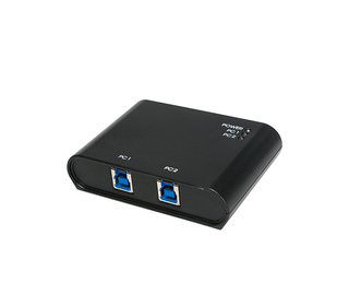 LogiLink UA0216 hub & concentrateur USB 3.2 Gen 1 (3.1 Gen 1) Type-B 5000 Mbit/s Noir