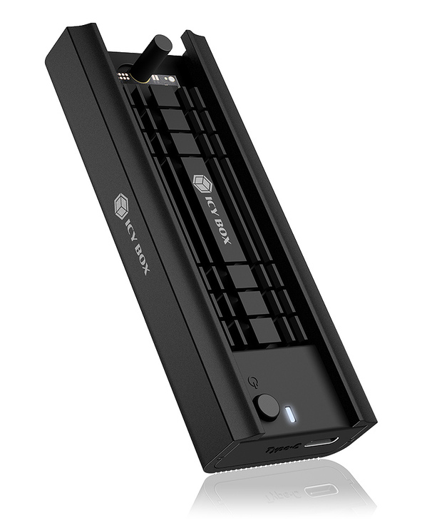 ICY BOX IB-180MC-C31 Enceinte ssd Noir M.2