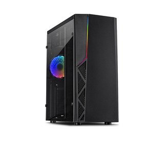 Inter-Tech B-02 RGB Tower Noir