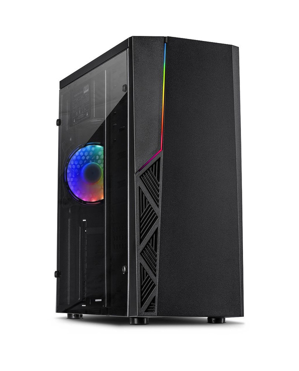 Inter-Tech B-02 RGB Tower Noir