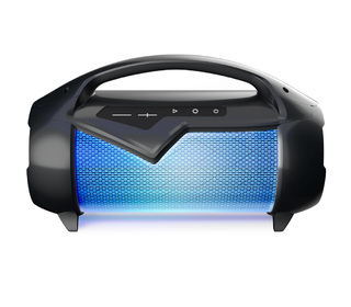 Bigben Interactive PARTYBTIPLITE haut-parleur portable et de fête Enceinte portable stéréo Noir 50 W