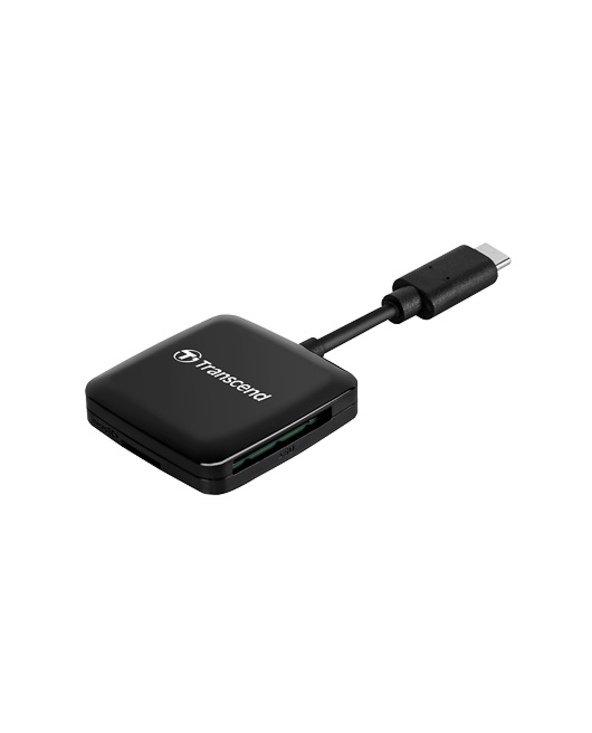 Transcend RDC3 lecteur de carte mémoire USB 3.2 Gen 1 (3.1 Gen 1) Type-C Noir