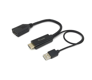 Equip 119039 câble vidéo et adaptateur 0,15 m HDMI Type A (Standard) DisplayPort Noir