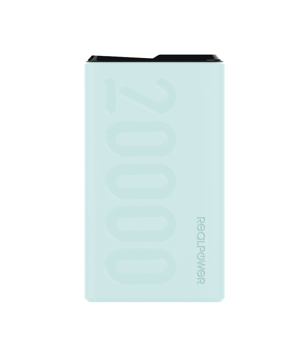 RealPower PB-20000PD+ Nutopia 20000 mAh Bleu