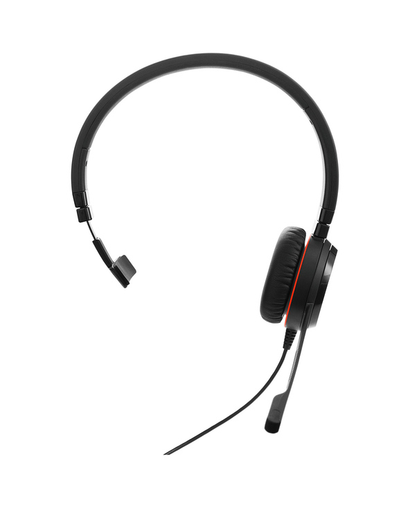 Jabra Evolve 20SE MS Mono Casque Avec fil Arceau Bureau/Centre d'appels USB Type-A Noir