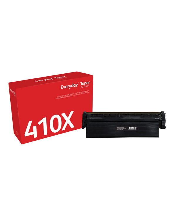Everyday Toner Noir  de Xerox compatible avec HP 201X (CF410X/ CRG-046HBK), Grande capacité